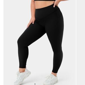 NWT Halara High Waisted Side Pocket Shaping Training 7/8 Leggings | 1X